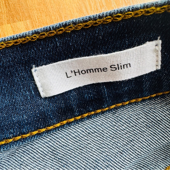 Frame L'Homme slim blue jeans size 38 - Picture 5 of 13